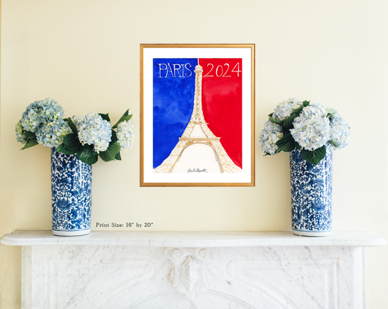 Print of "Paris 2024"