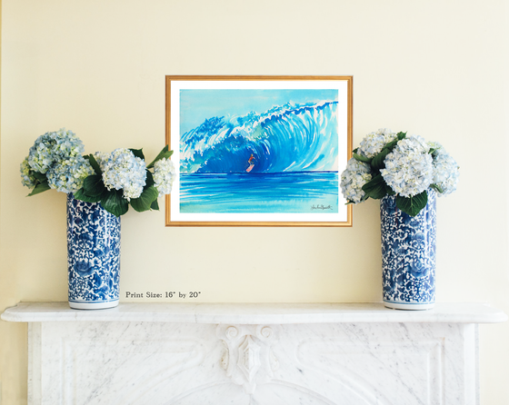 Print of "Surfing USA"