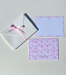  Palm Beach Toile Notecard Set