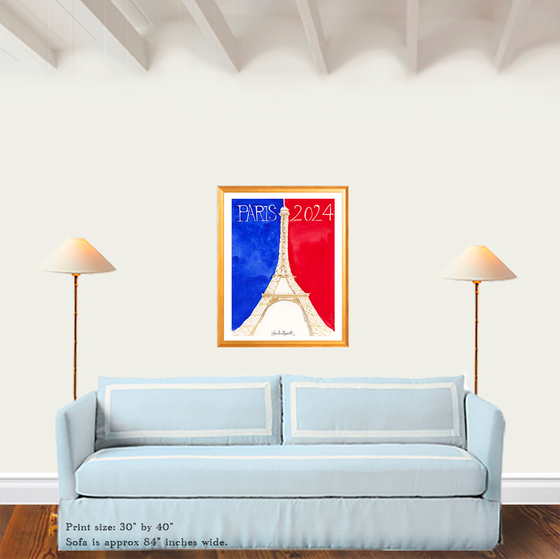 Print of "Paris 2024"