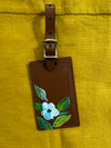 Anemone Vines Luggage Tag