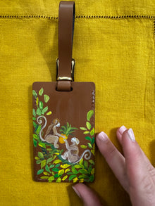  Monkies & their Pineapple Luggage Tag