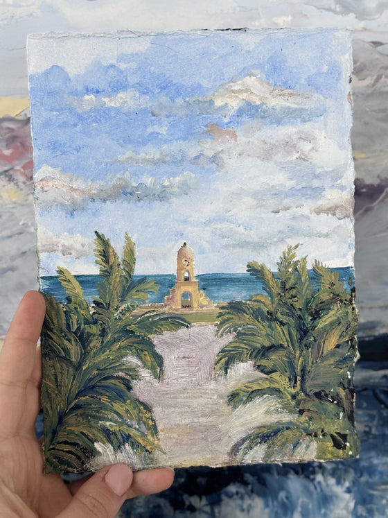 The Clocktower (in Oil)