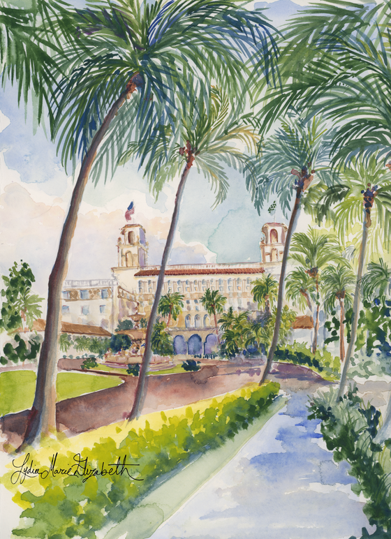 Print of "Dawn at the Breakers"