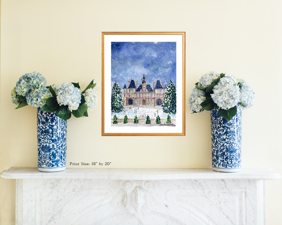 Print of "Hotel de Ville"