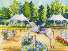  Print of "First Place – Upperville Colt & Horse Show"