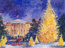  Print of "The President's Own at the National Christmas Tree"