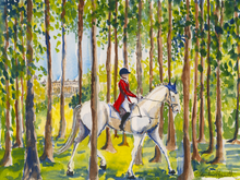  Print of "Through the Trees"