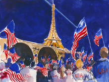  Print of "We Were in Paris"