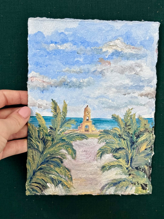 The Clocktower (in Oil)