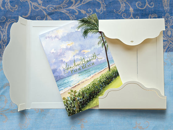 Palm Beach 2025 Desk Calendar (Refill Folder)